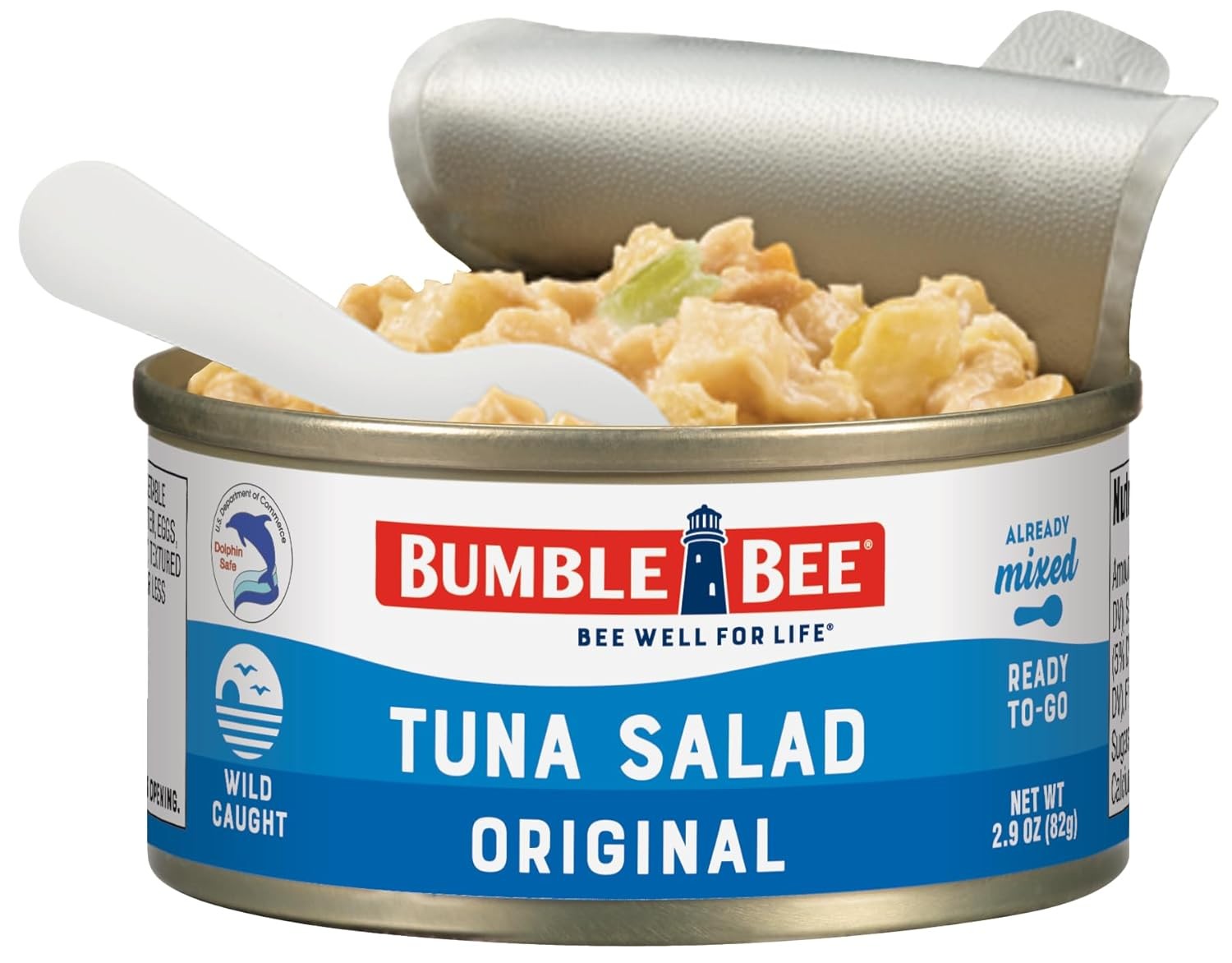 Bumble Bee Tuna Salad Meal Kit Ready to Eat Lunch Kit 8.2 oz Tuna Kit Meal Prep