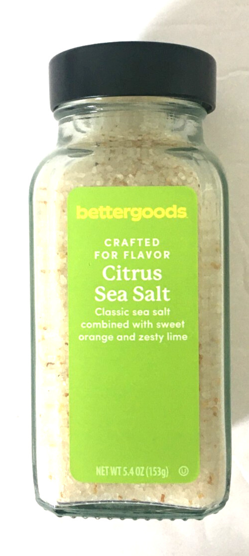 Citrus Sea Salt Blend Sweet Orange Zesty Lime 5.4 oz Bottle New Bettergoods