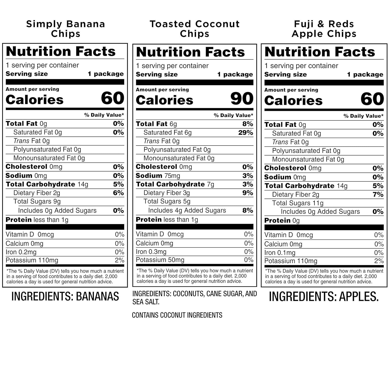 Baked Crunchy, Fruit Variety Pack, 0.53 Ounce (Pack of 16)