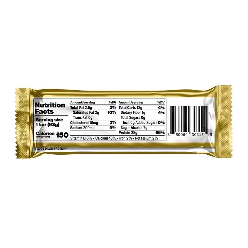 Gold Peanut Butter Chocolate Chunk High Protein Bars