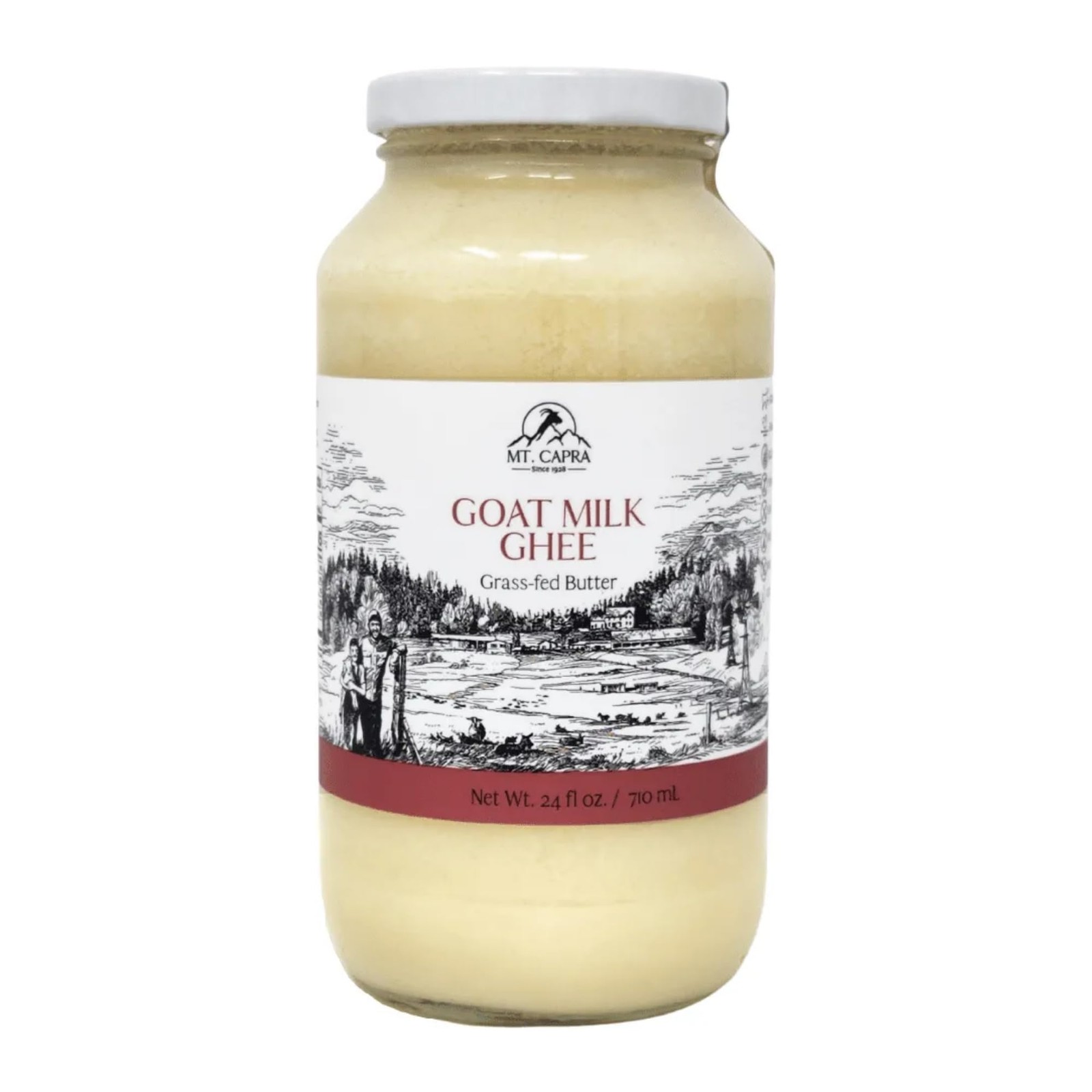 Mt. Capra Goat Milk Ghee | Grass-Fed Clarified Butter High in MCT Oil Perfect…
