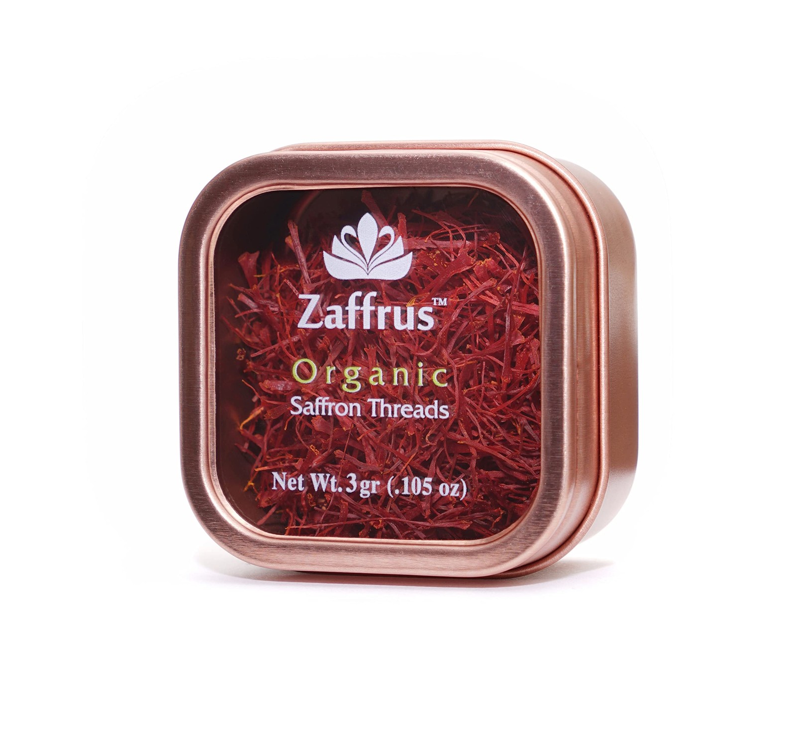 Zaffrus – Certified Organic Saffron Threads for Cooking Saffron Rice, Paella,…