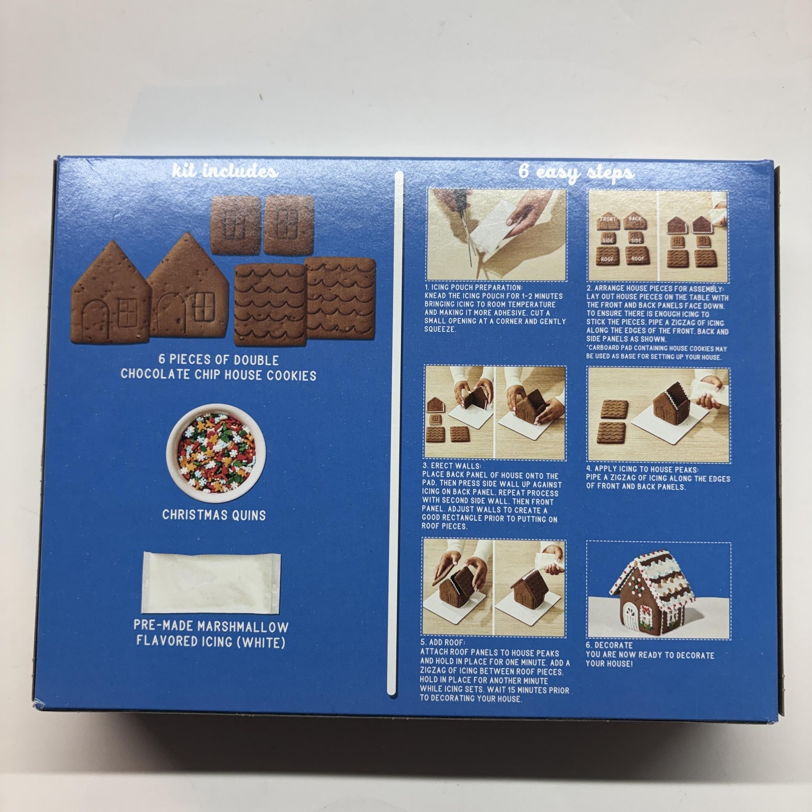 Create A Treat Hot Cocoa Cottage Cookie Kit 11.2 Oz Chocolate Kosher 2026 Box