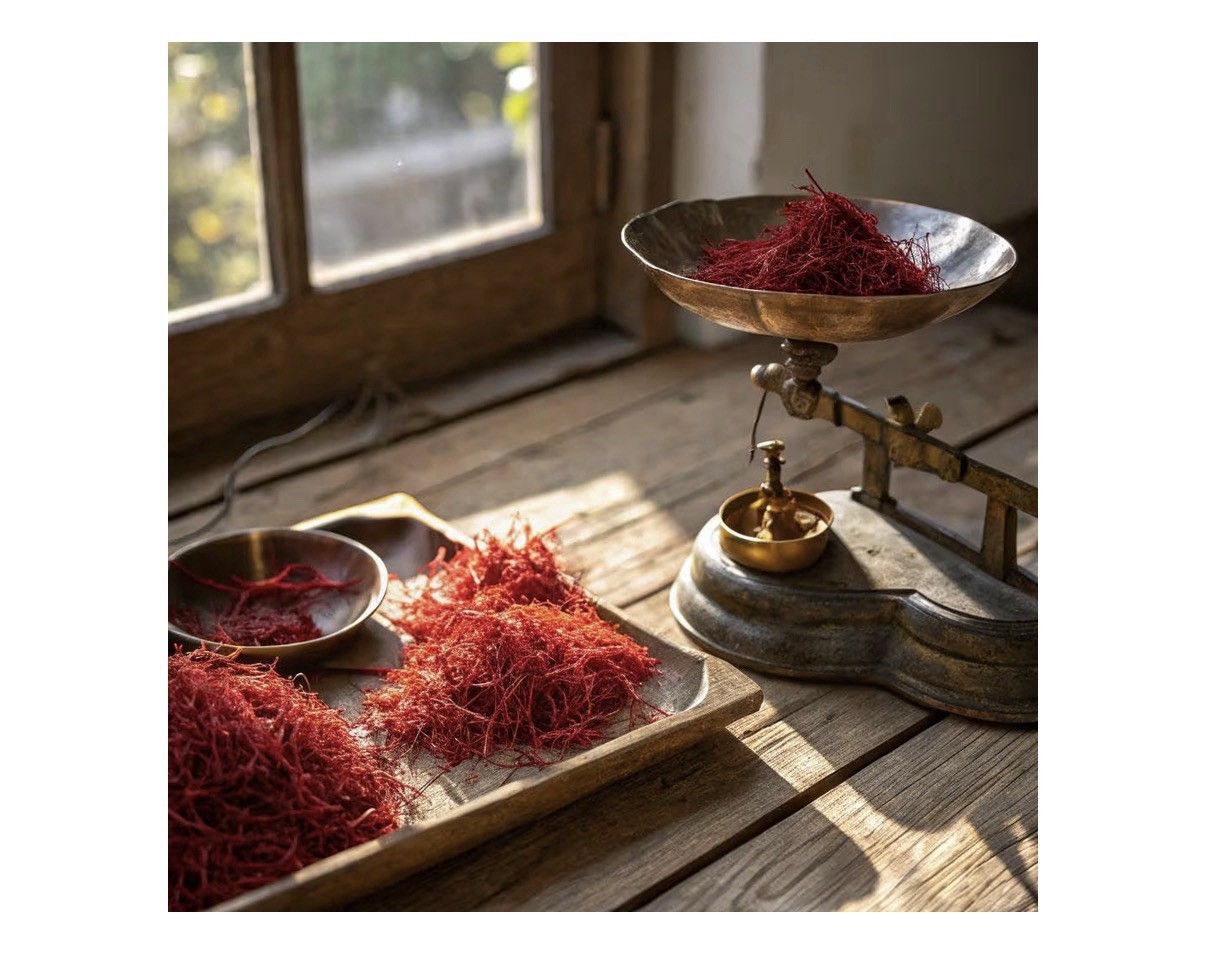 Golden Saffron Pure Premium Red Saffron Threads For Tea Paella Rice Desserts 10g