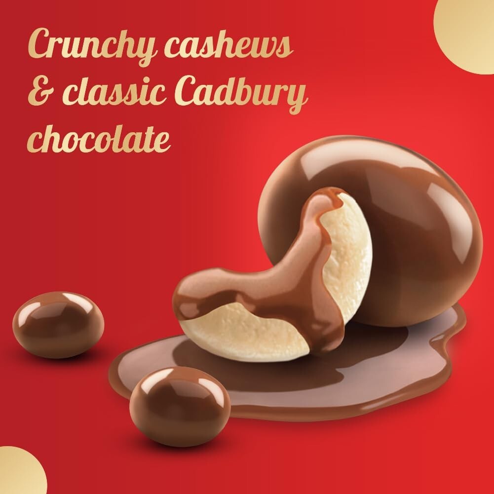 Cadbury Nutties Chocolate Pack, 30 g (Pack of 10)
