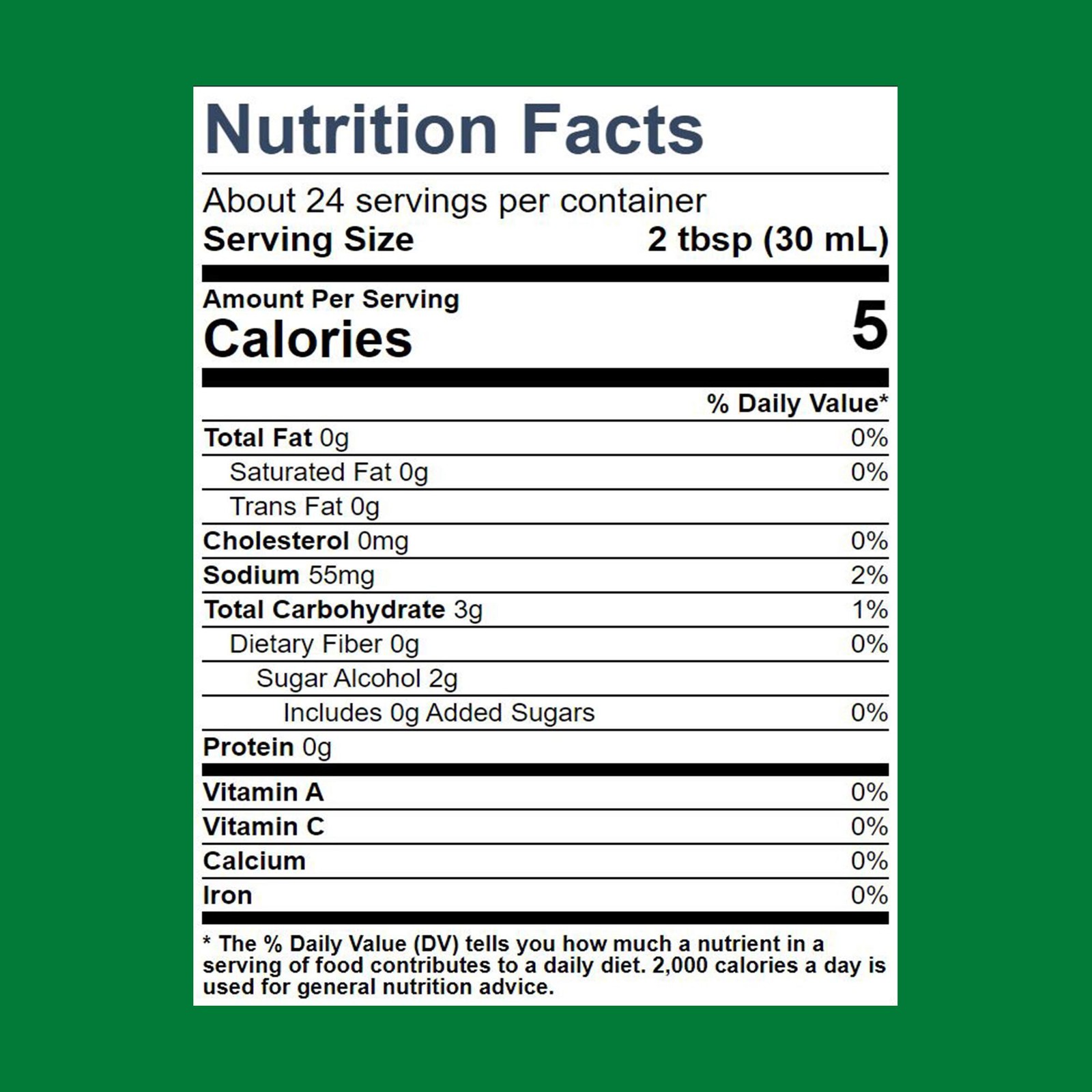 Sugar-Free Maple Syrup, 24 Ounce | Low-Calorie Sweetener Alternative
