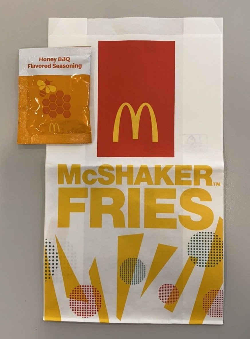 NEW! McDonald McShaker Fries Seasoning Shake Shake Fries Powder – Truffle Flavor