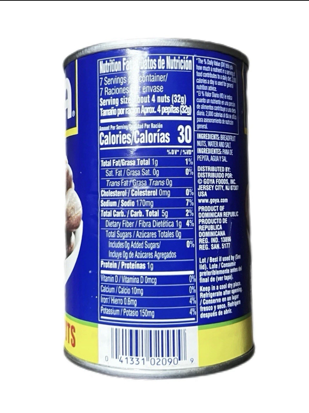 Breadfruit Nuts Labapen (pack of 2)
