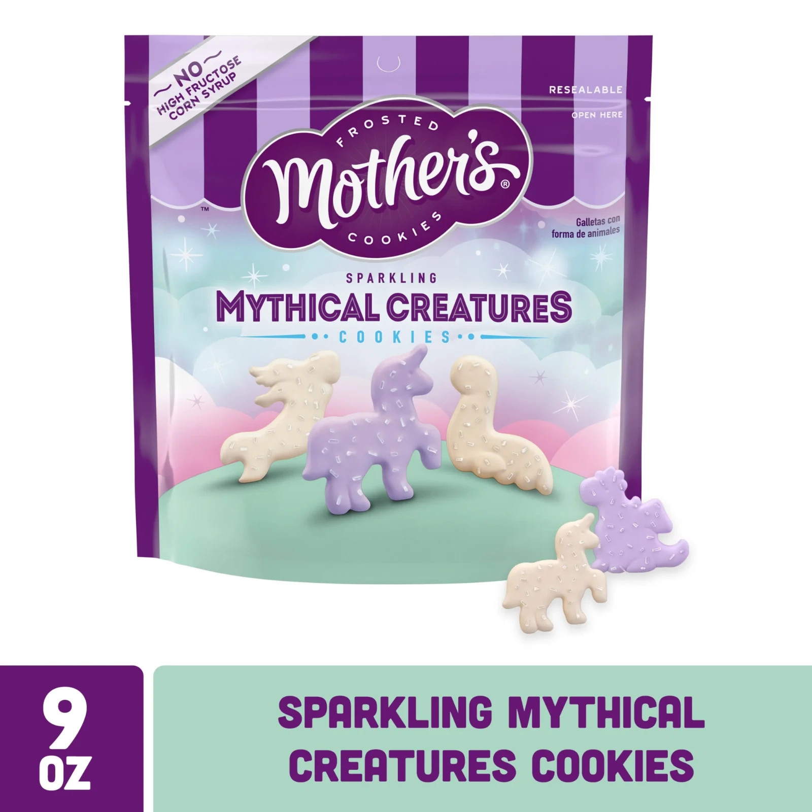 mother’s sparkling mythical creature cookies