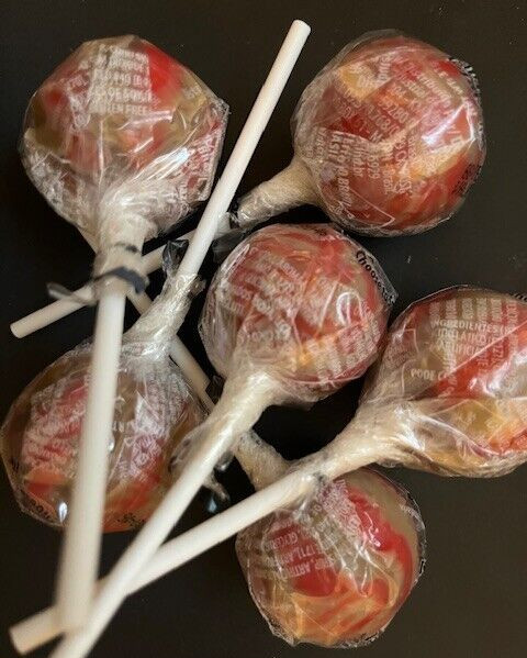 ORIGINAL GOURMET LOLLIPOPS Suckers Individual Candy- {CARAMEL APPLE} 6 COUNT