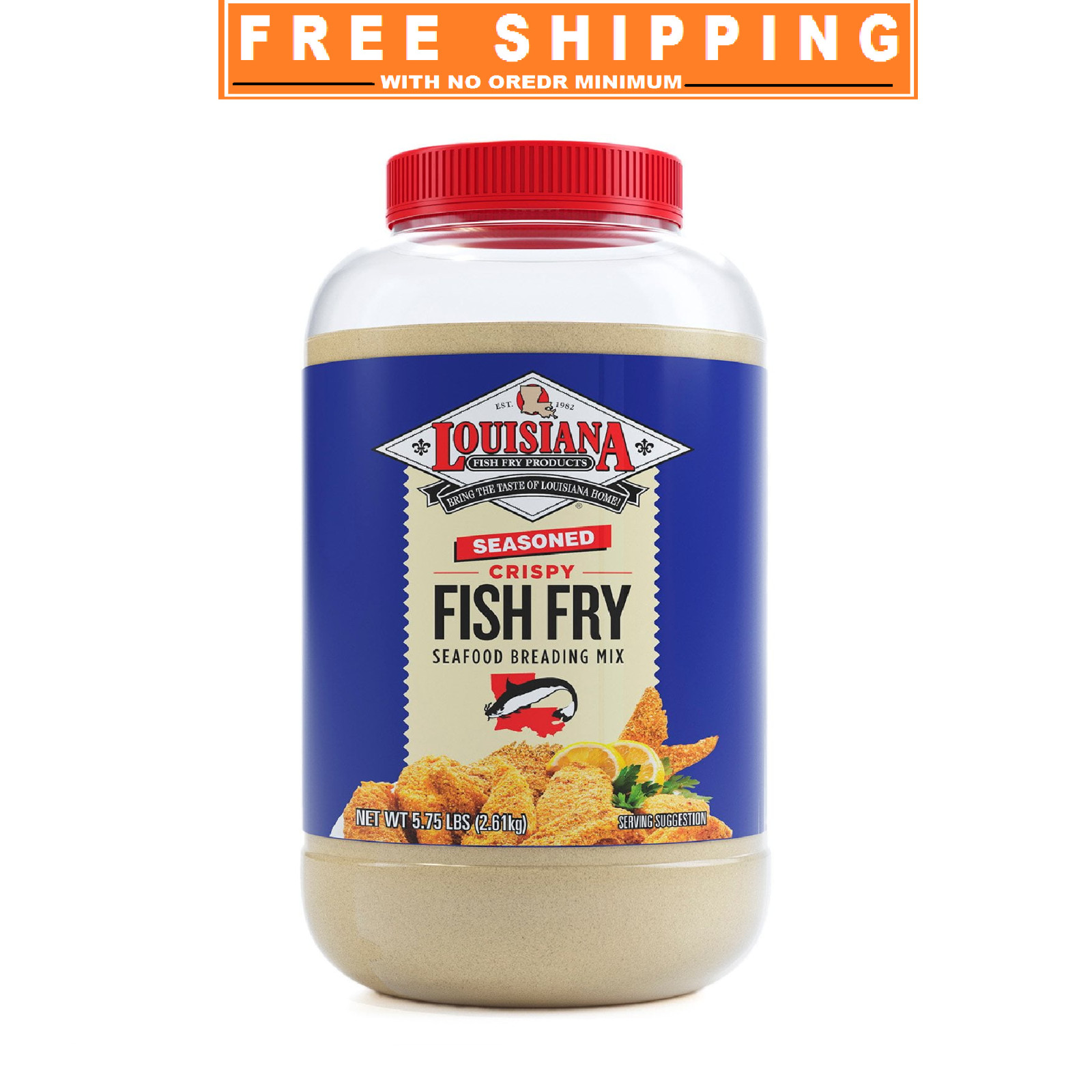 Louisiana Fish Fry Seasoned Fish Fry (5.75 lbs.)