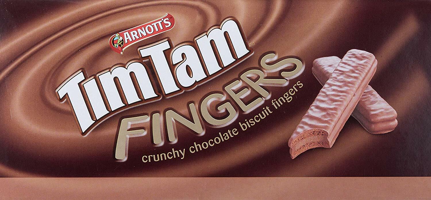 Arnott’s Tim Tam Chocolate Fingers Biscuits, 28 x 40 Grams
