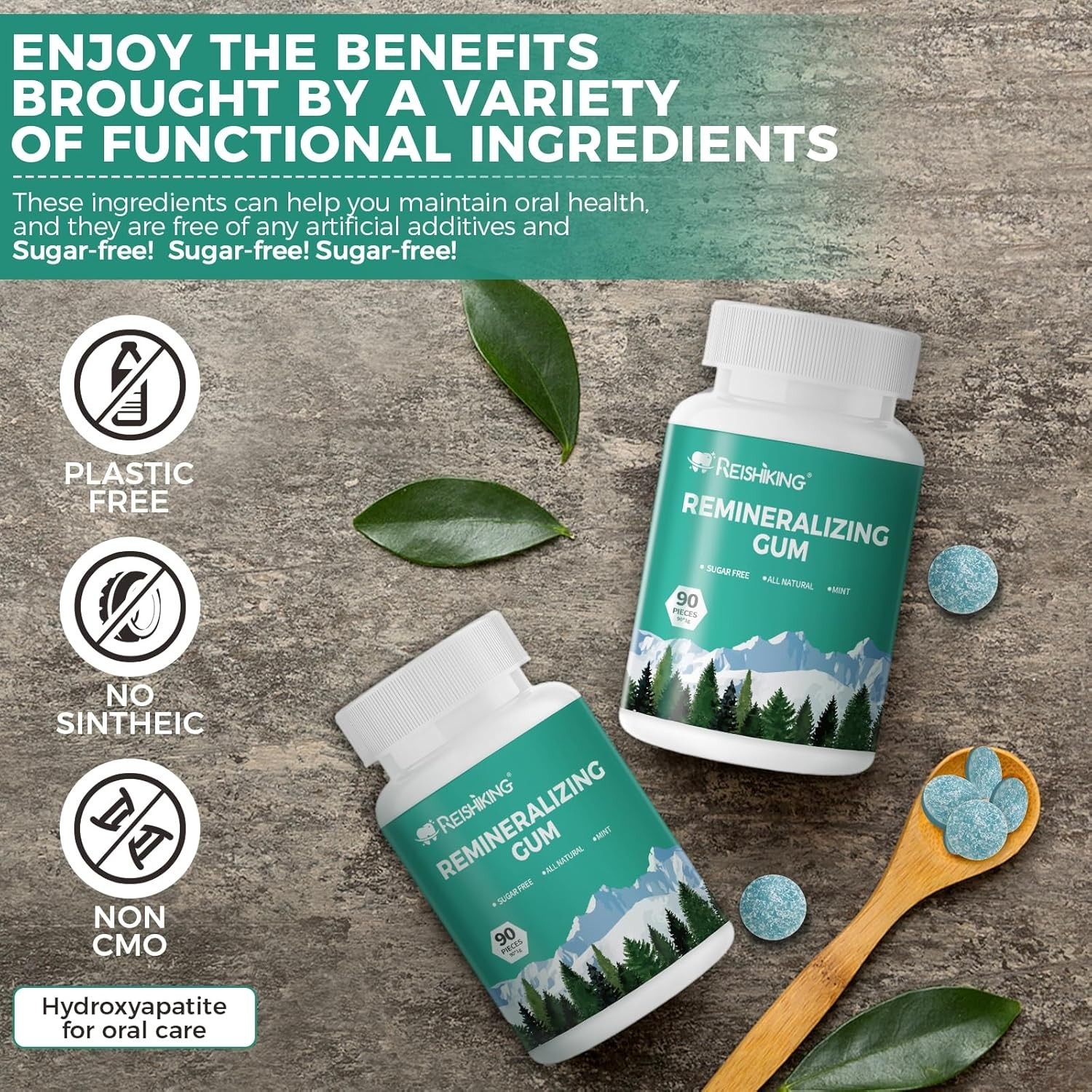 Remineralizing Chewing Gum Compatible with Teeth Contains Nano Hydroxyapatite…
