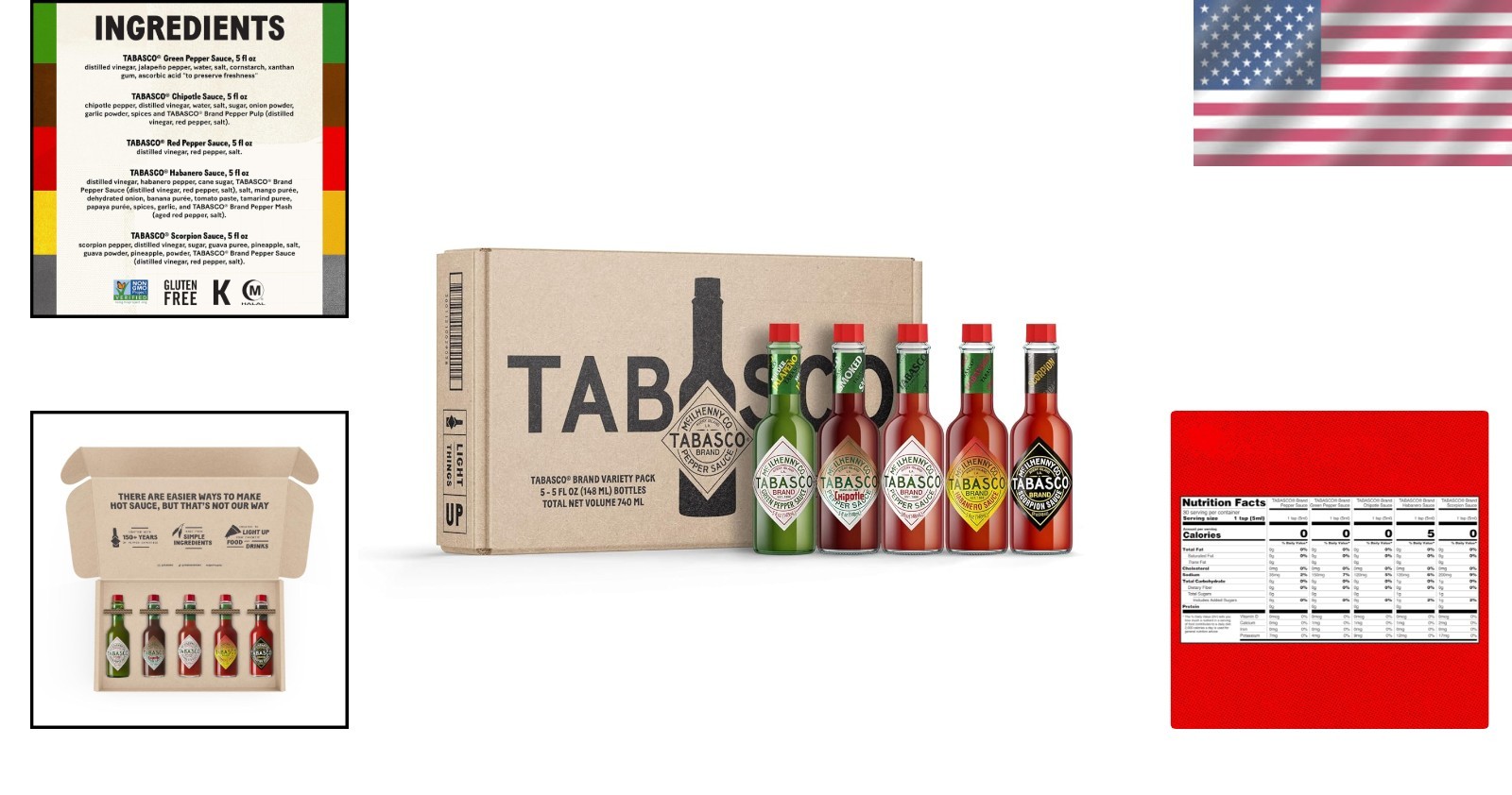 Elevate Meals with 5 Fl Oz Halal Hot Sauce Variety Pack – Perfect for Gifting