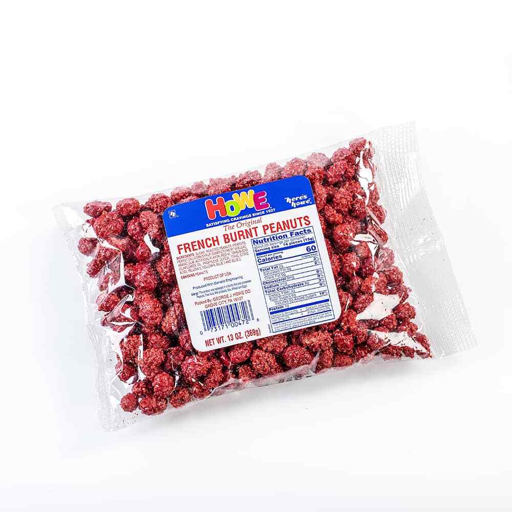 Howe Original French Burnt Peanuts Crunchy Candy Coated 3 Bags