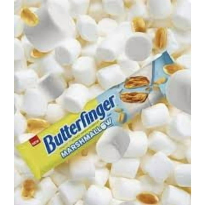 3 – Marshmallow Butterfinger Bar Limited Edition 1.9 oz 54g each (Lot of 3 Bars)