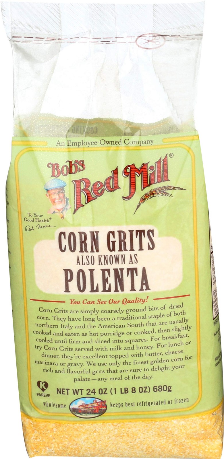 Bob’s Red Mill, Cooking Grits, 24 oz 1.5 Pound (Pack of 1)
