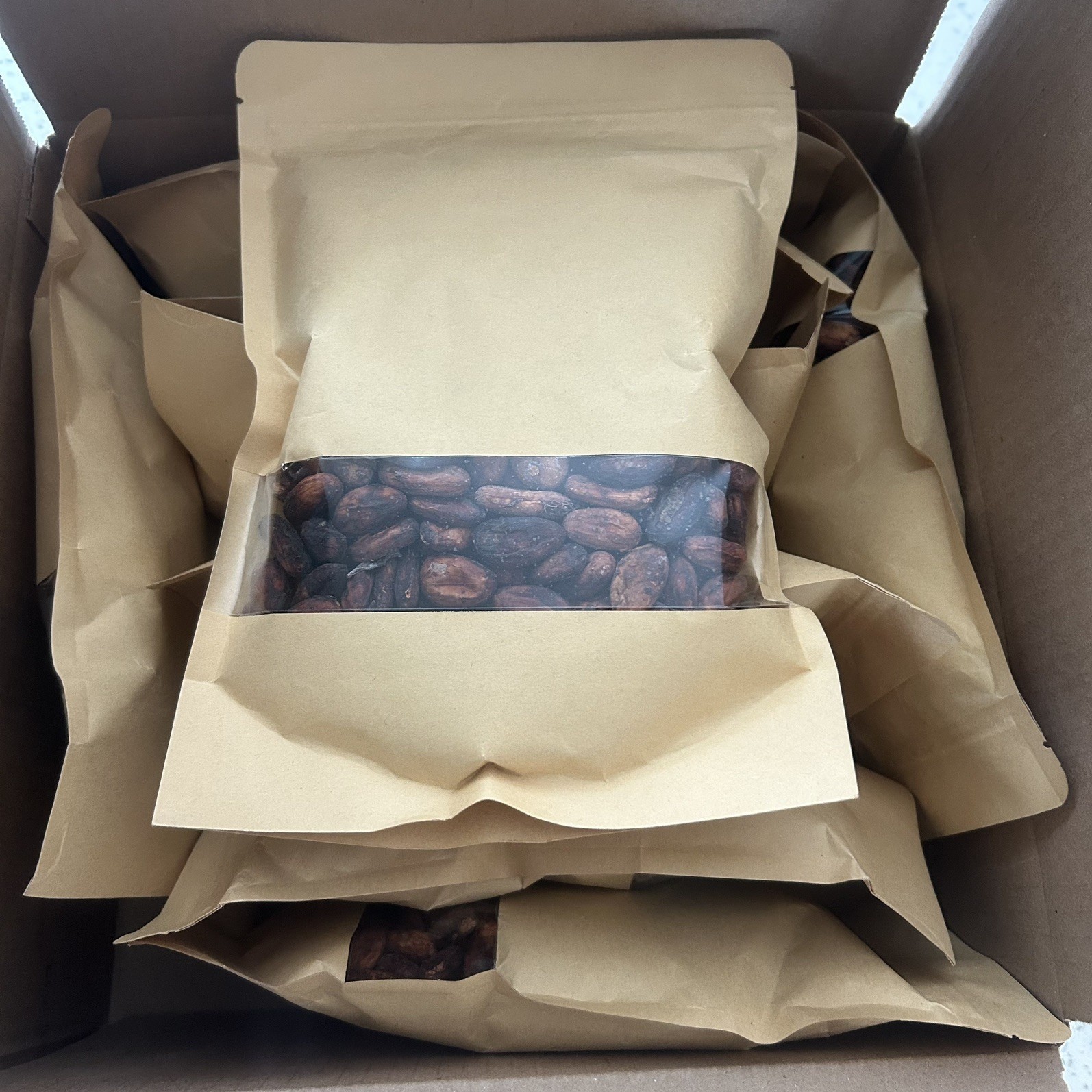 Premium Roasted Cacao Beans in Shell – Whole Cocoa Beans