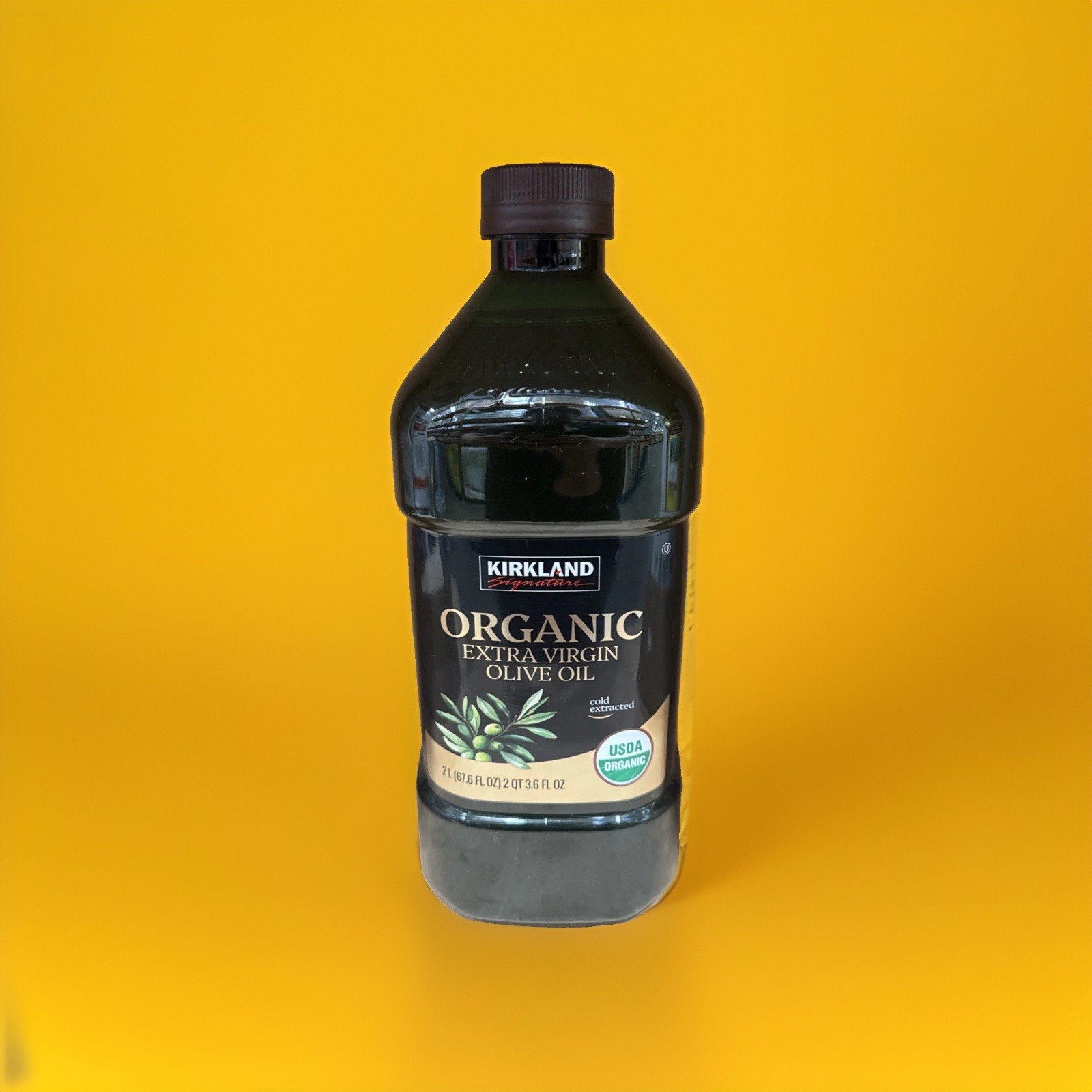 Kirkland Signature Organic Extra Virgin Olive Oil – 67 FL Ounce – EXP 11/2027