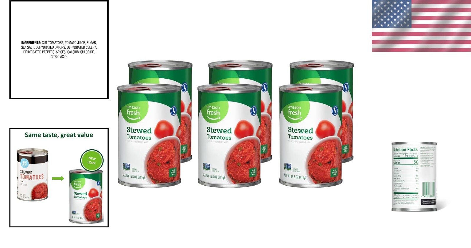 Convenient 14.5 Oz Stewed Canned Tomatoes – 6 Packs Loaded with Flavor