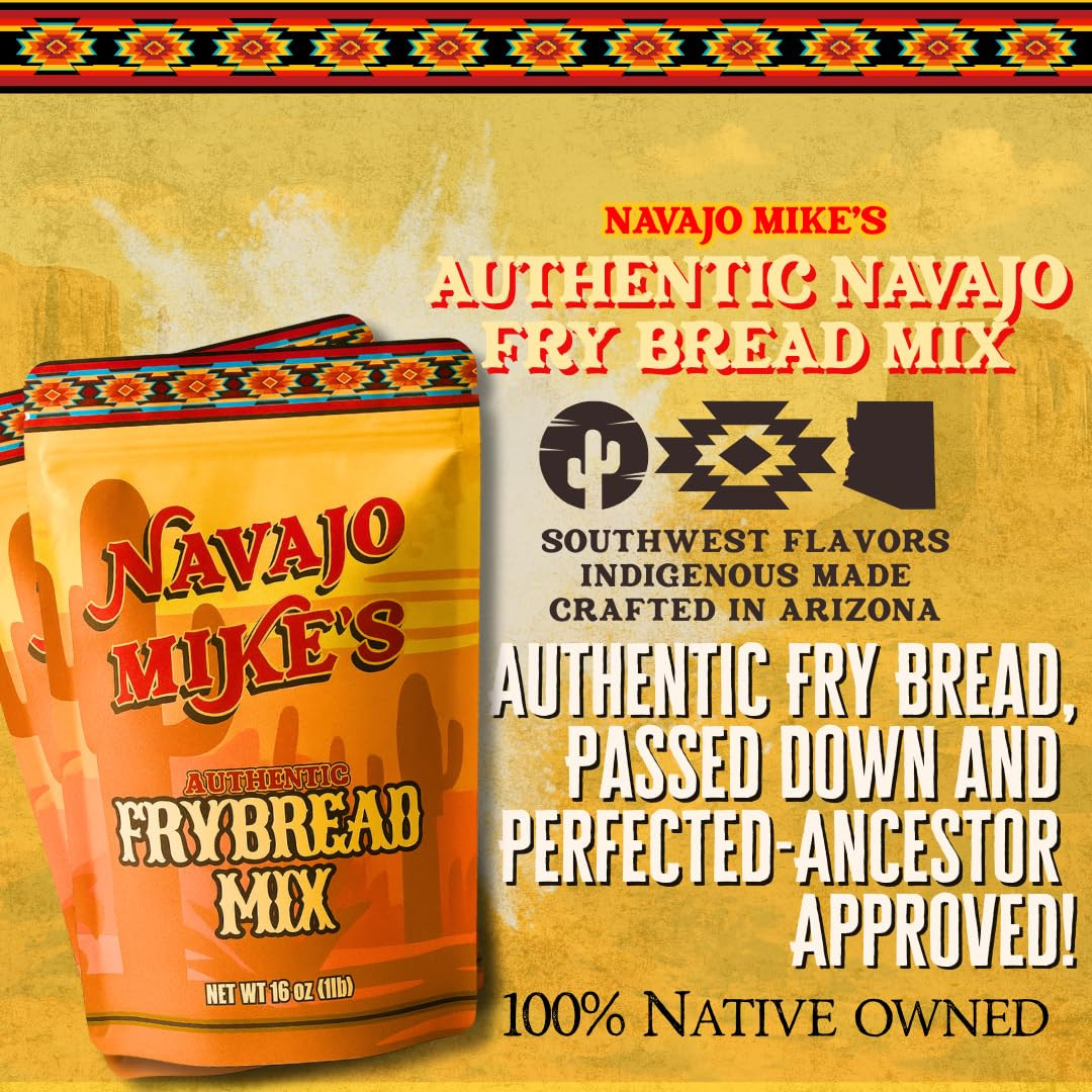 Navajo Mike’S Authentic Navajo Fry Bread Mix 16Oz (1Lb)