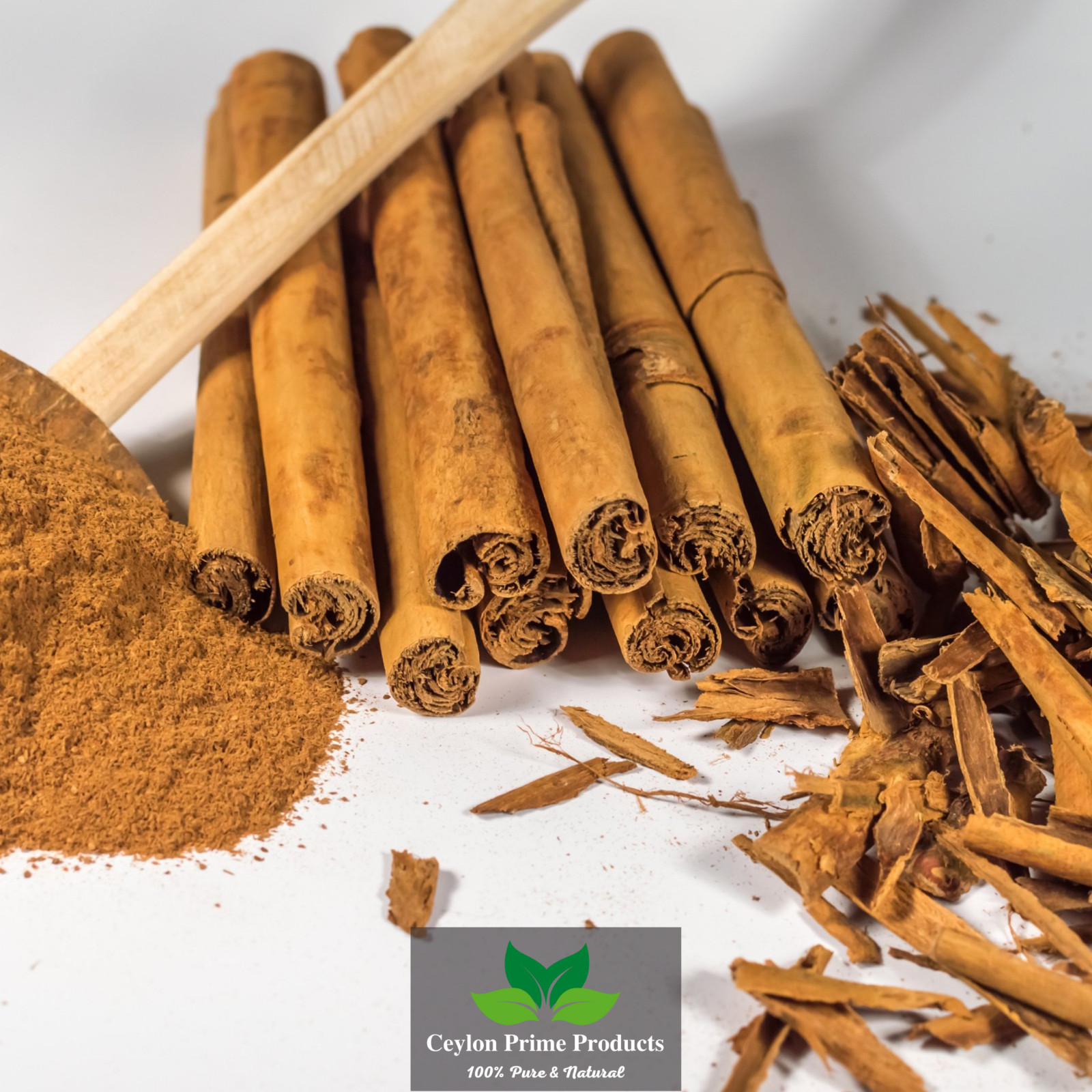 Ceylon Cinnamon Sticks 5″, Premium Grade True Cinnamon from Sri Lanka