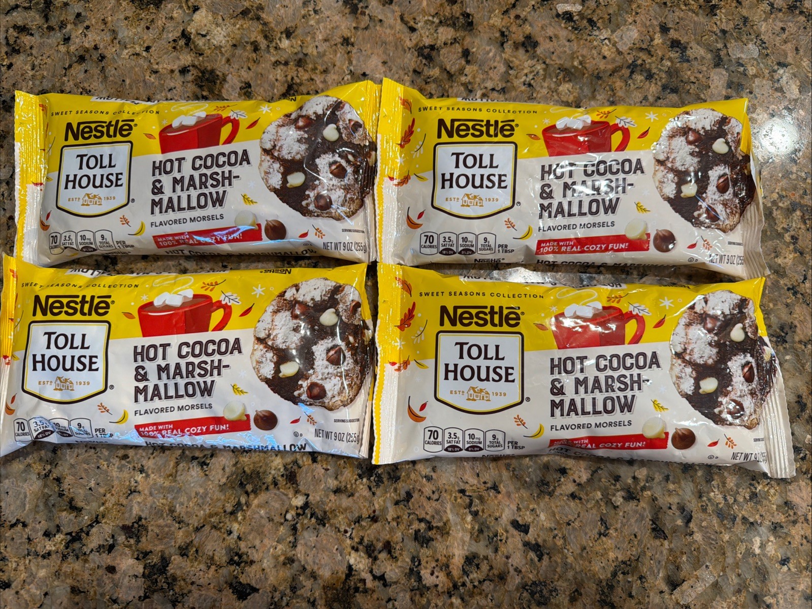 Nestle Toll House Hot Cocoa & Marshmallow Morsels Baking Chips BB: 11/2026 Lot 4