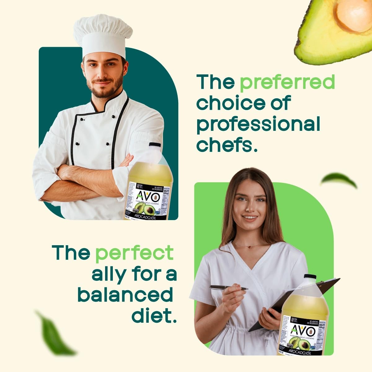 Avocado Oil 1 Gallon (128 fl oz) Non-GMO High Smoke Point 500°F Gluten-Free