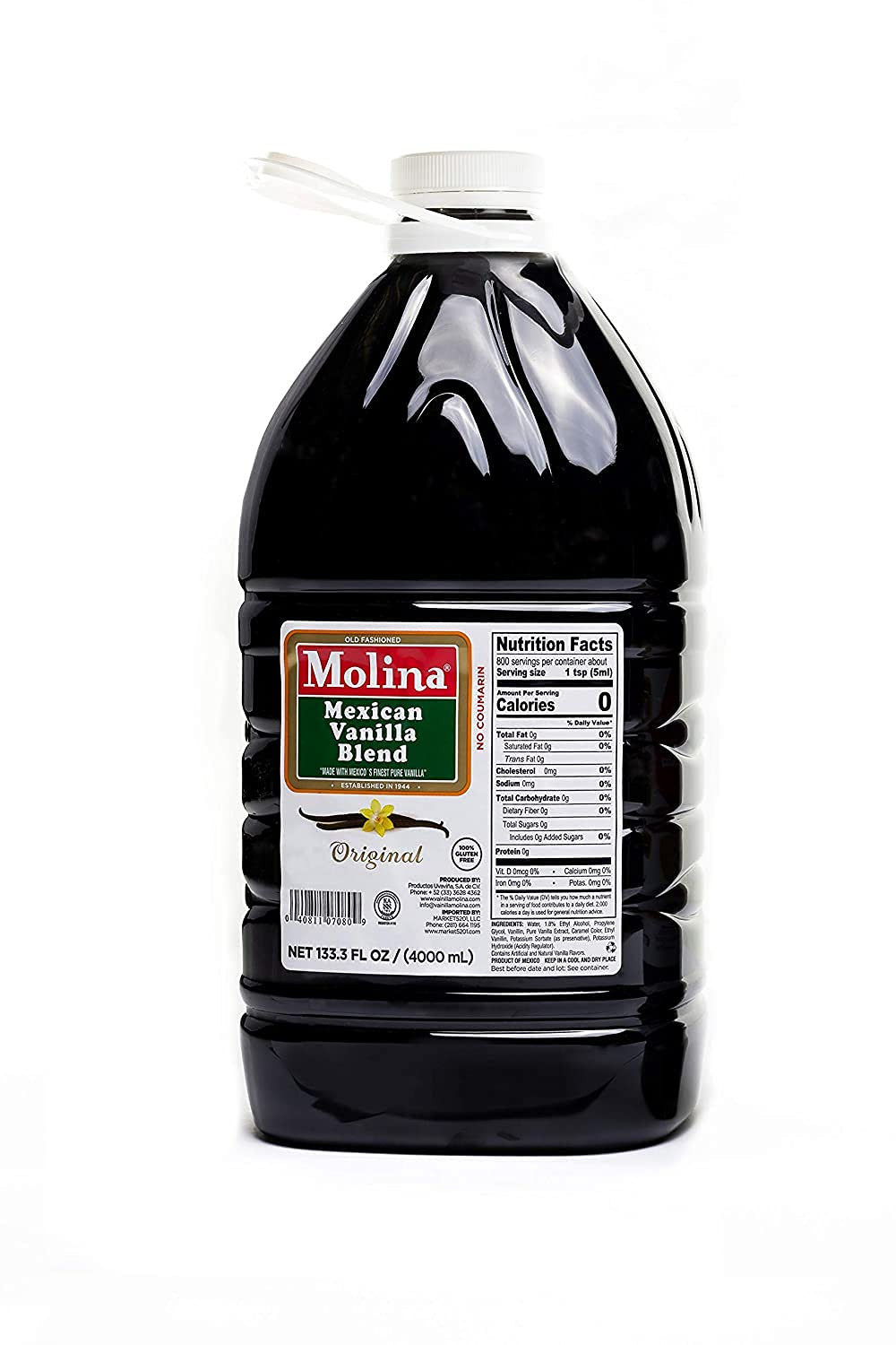 Vanilla – Mexican Vanilla 133.3 FL Oz / 4000 Ml