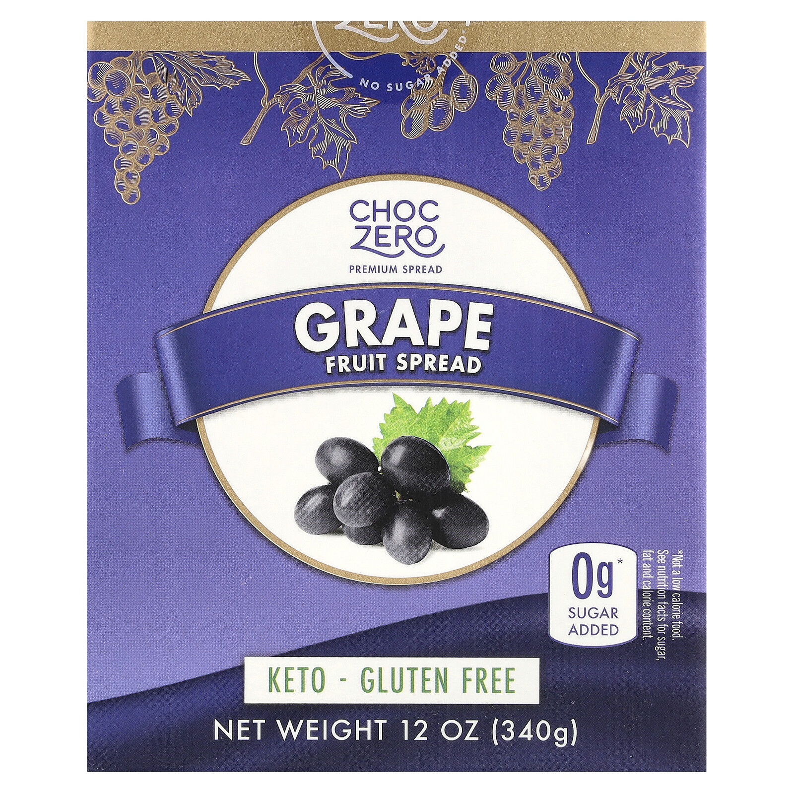 Fruit Spread, Grape, 12 oz (340 g)