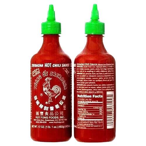 Huy Fong Sriracha Hot Chili Sauce 17 oz ~9/2025