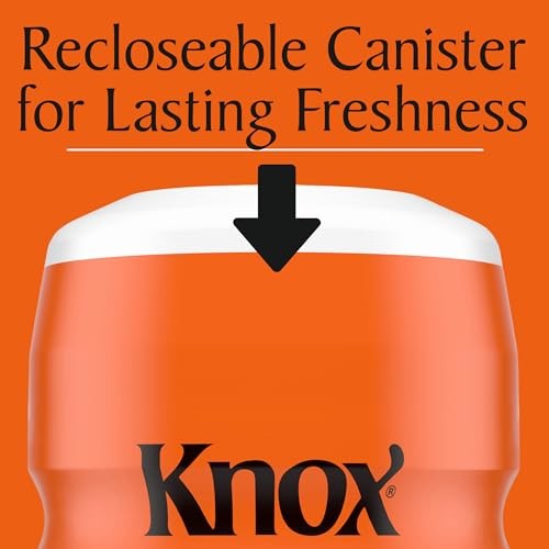 Knox Unflavored Gelatin, 2 Ct Pack, 16 Oz Canisters Assorted Sizes