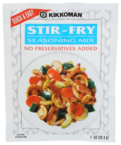 Kikkoman Stir Fry Seasoning Mix 12 pack 1 OZ Pack Of 12