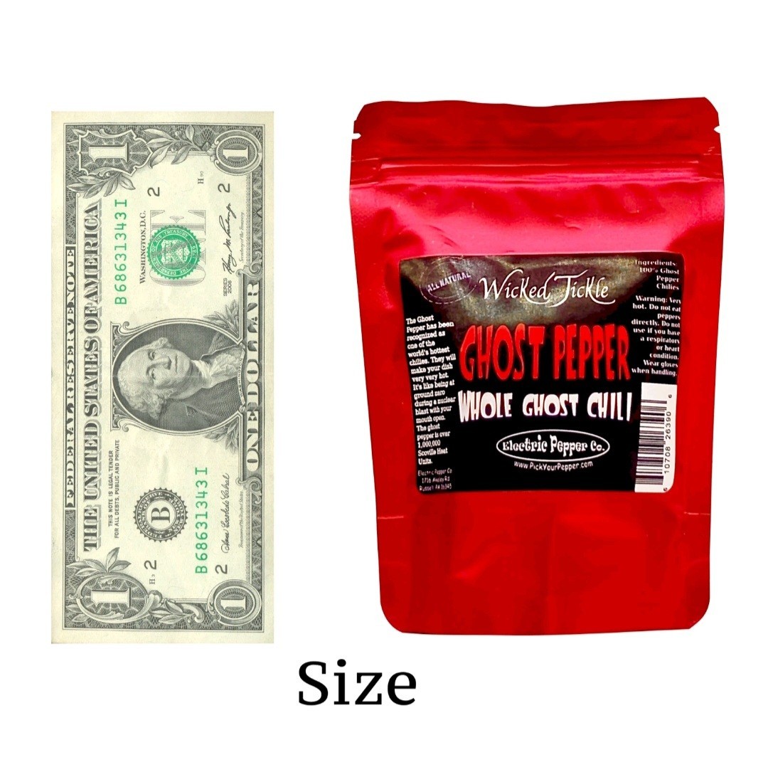 🥵 HOT Spice Gift Set Dried Carolina Reaper, Ghost & Scorpion Peppers BONUS 🥵
