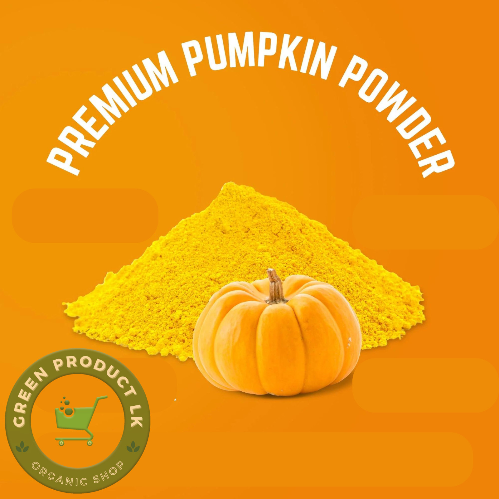 Pumpkin Fruit Powder | 100% Natural Organic Flour | Dried Dehydrated Vegetable
