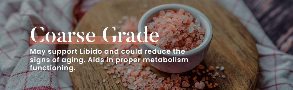 5 LB Food Grade Himalayan Salt Coarse NATURAL KOSHER & VEGAN
