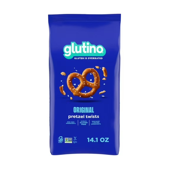 NEW Glutino Gluten Free Pretzel Twists 14.1 Oz Crunchy Snack Pretzels Fresh