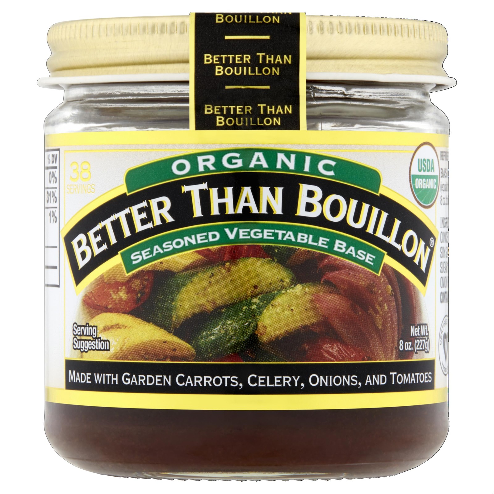 Organic Vegetable Base, Made from Seasoned & Concentrated Vegetables, Organic…