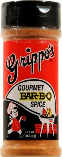 Grippo’s Gourmet Bar-b-q Spice 5.8oz – Free Shipping!