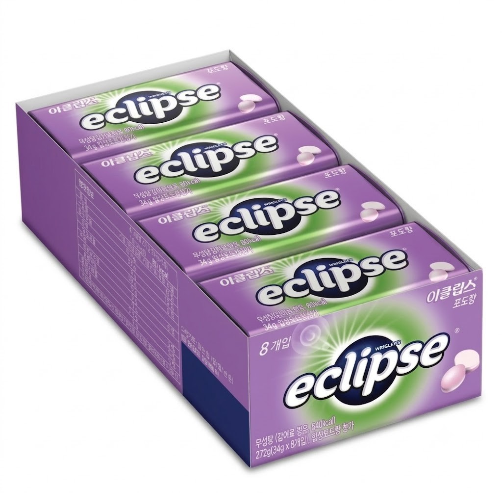 Eclipse Candy Mints 8-Pack Box Pick Your Flavor Choice Variety Mix & Match Bulk