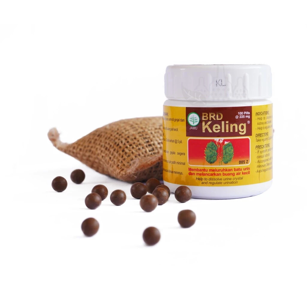 BRD KELING 100 Pill Natural Organic Herbs Spices Fresh Pure Hygienic Premium