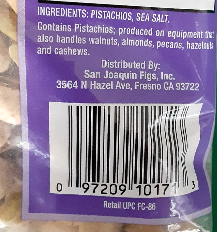 DESEBA Pistachios In-Shell with Sea Salt – 3 LBS – 3 Bags 16oz Each BB 04/11/27