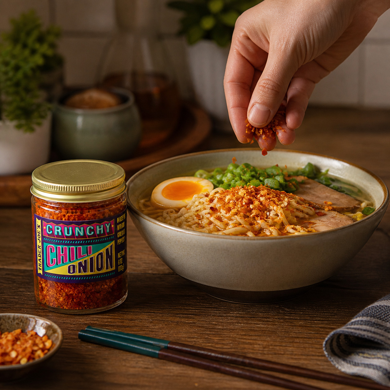 Trader Joe’s Crunchy Chile Onion Crunch Choose 2 Jars