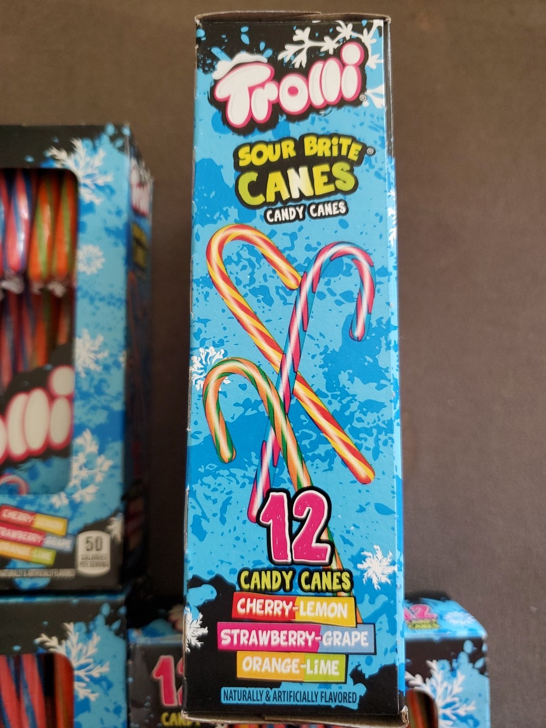 6X Trolli Sour Brite Candy Canes 12 Count Exp 12/27