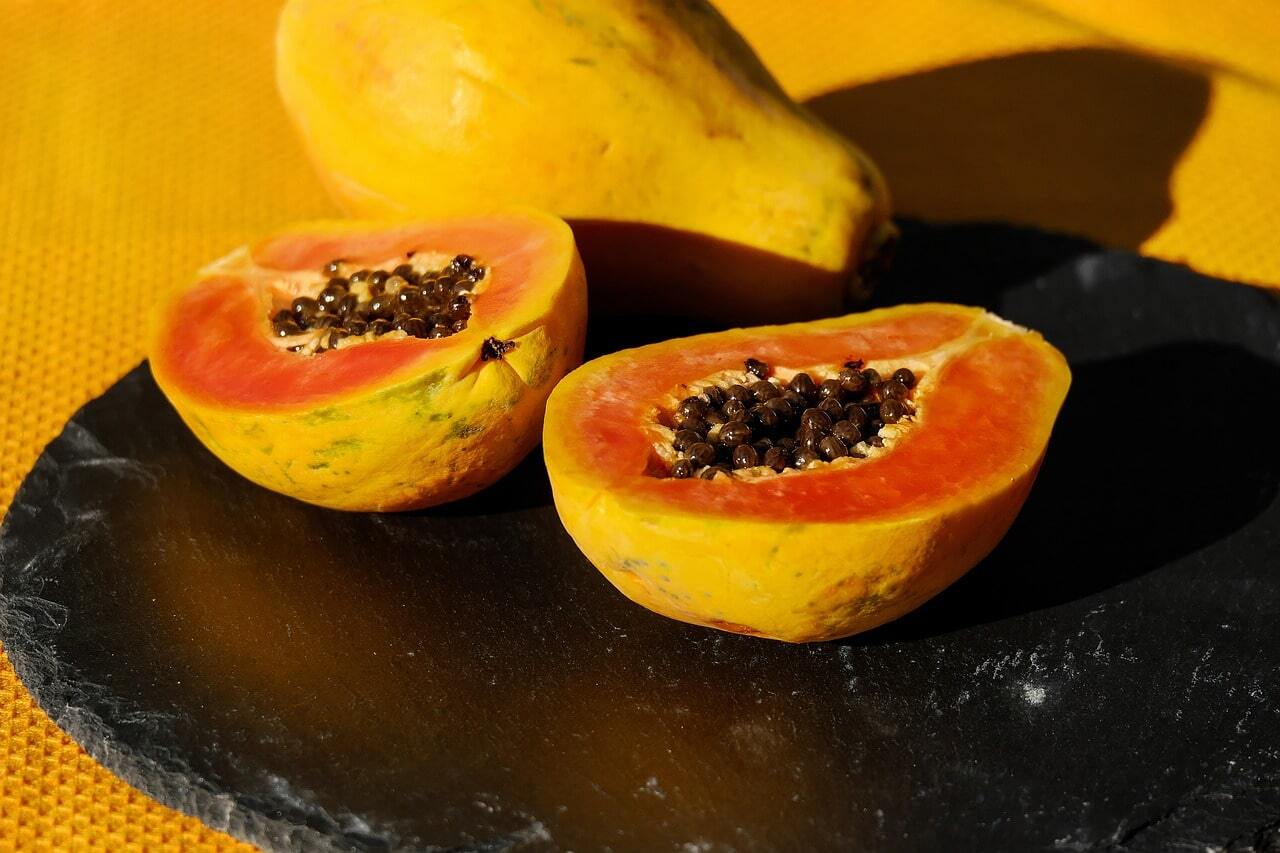 Dried Papaya Organic FREE PAPAYA Fruit DRIED SHIPPING Natural Spears strip 2LBS