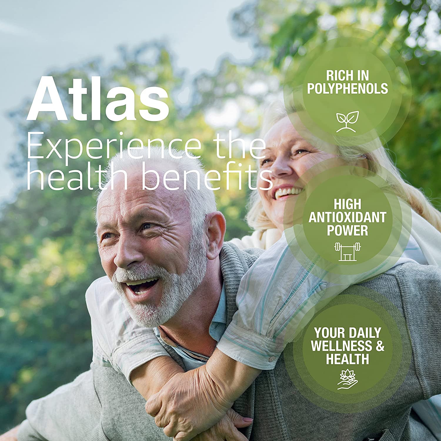 Atlas 1 LT Cold Press Extra Virgin Olive Oil with Polyphenol Rich from Morocco |