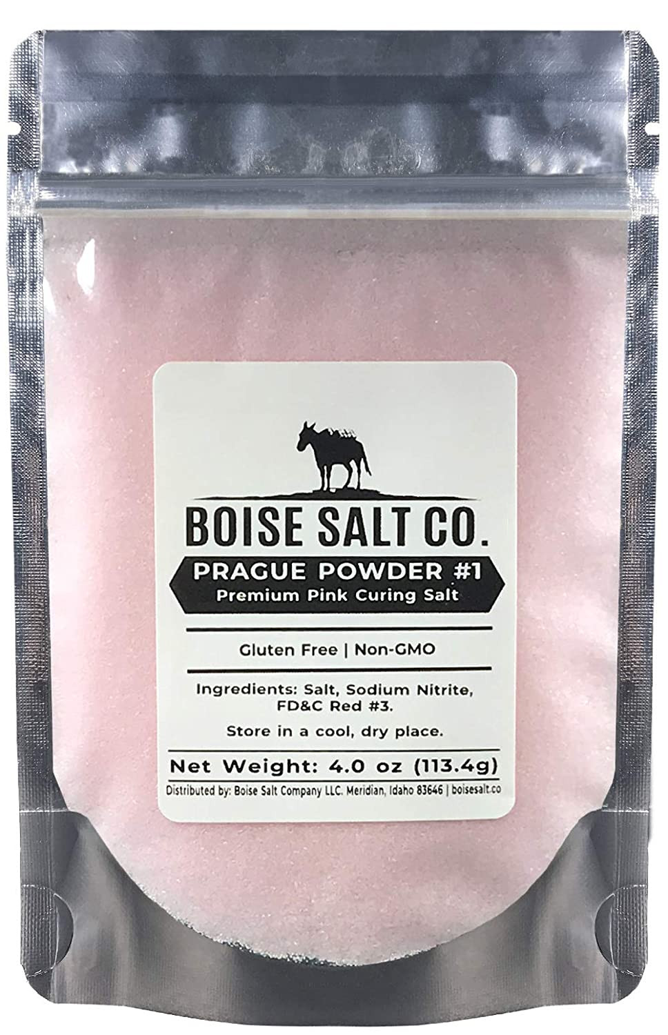 Prague Powder #1 Premium Pink Curing Salt – 4 Oz Resealable Pouch