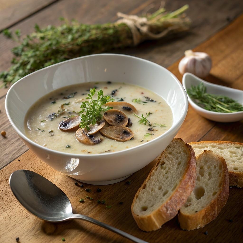 Condensed Cream of Mushroom Soup, 10.5 oz Can Pack of 8