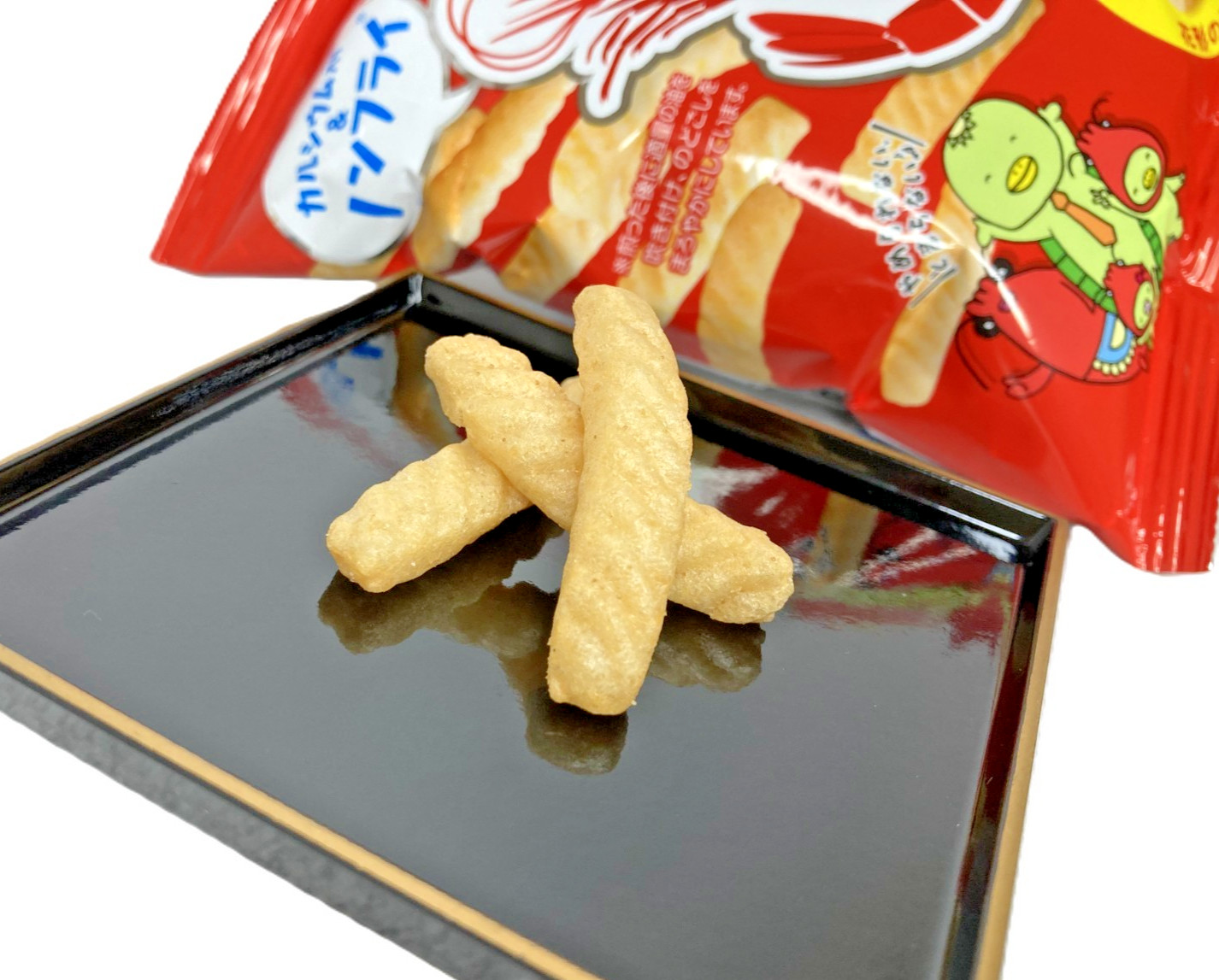 Japan Crispy Shrimp Snack Calbee Kappa Ebisen Shrimp Chips 26 g × 24 bags