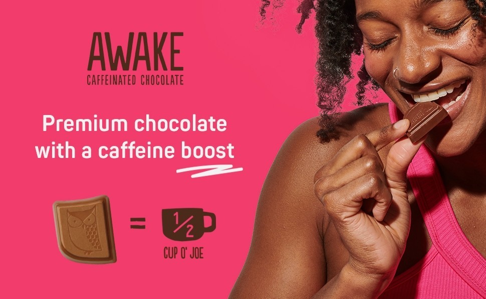 Awake Caffeinated Chocolate Energy Bites 50 count